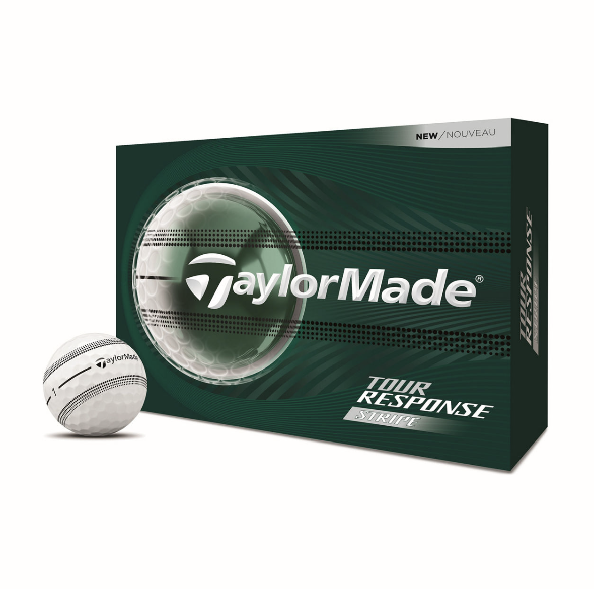 TaylorMade 2026 Tour Response Stripe Golfbolde